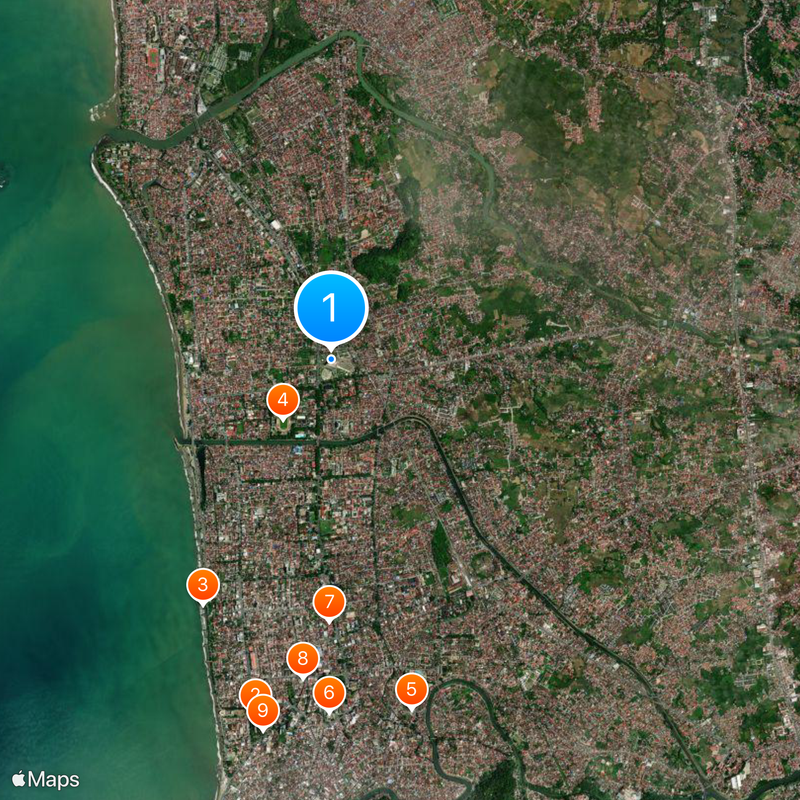 Grand Mosque of West Sumatra Map