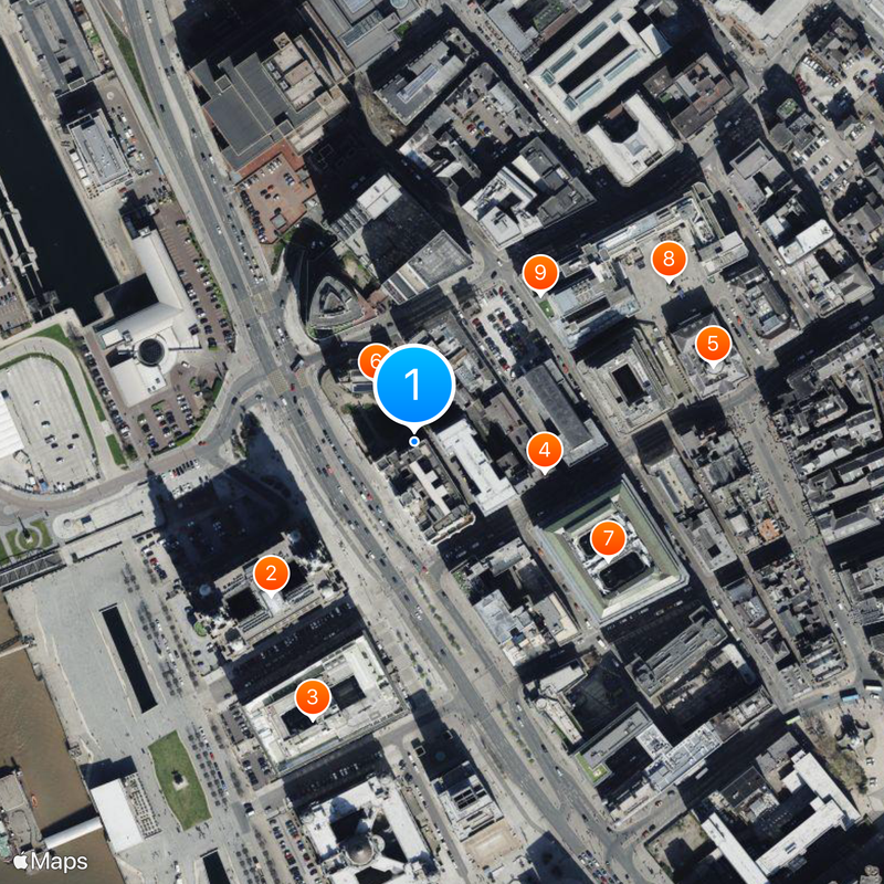 Liverpool Maritime Mercantile City Map