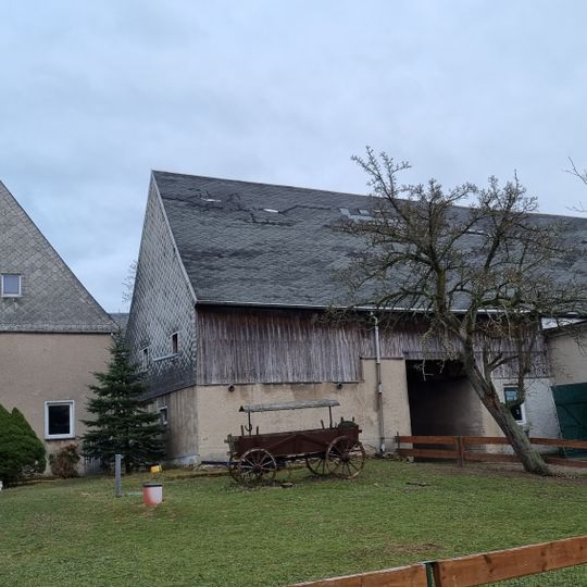 Westliches Seitengebäude eines Vierseithofes Schäfereistraße 3