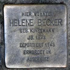 Stolperstein en memoria de Helene Becker