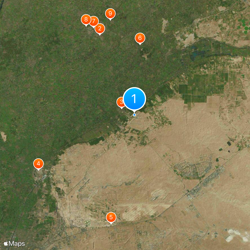 Egyptian Air College Map