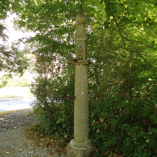 Säulenbildstock, sogenannte Eiserne Hand