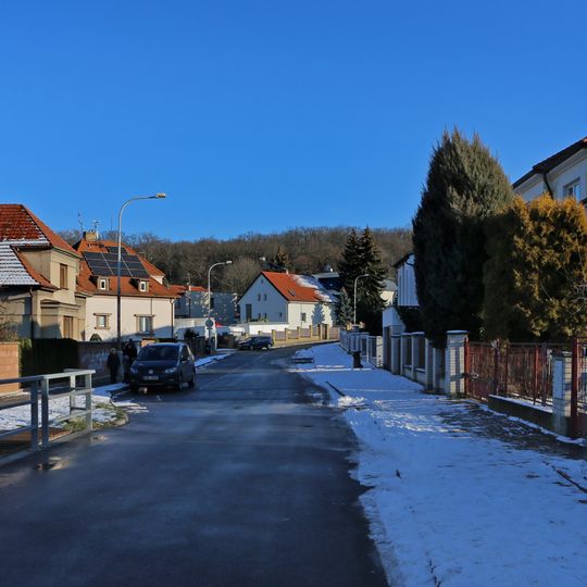 Most Statenické ulice přes Litovický potok