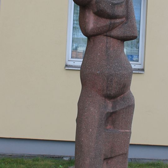 Klagenfurt, Plastik "Mutter mit Kind"