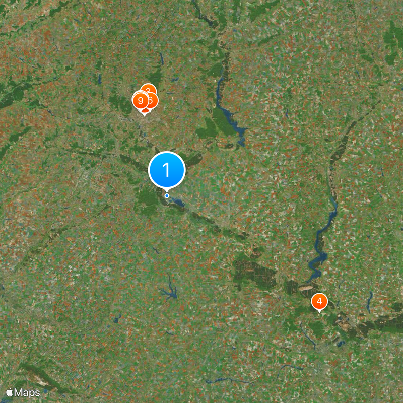 Obwód charkowski Mapa