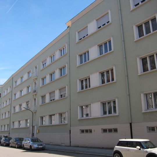 Teil einer Wohnanlage