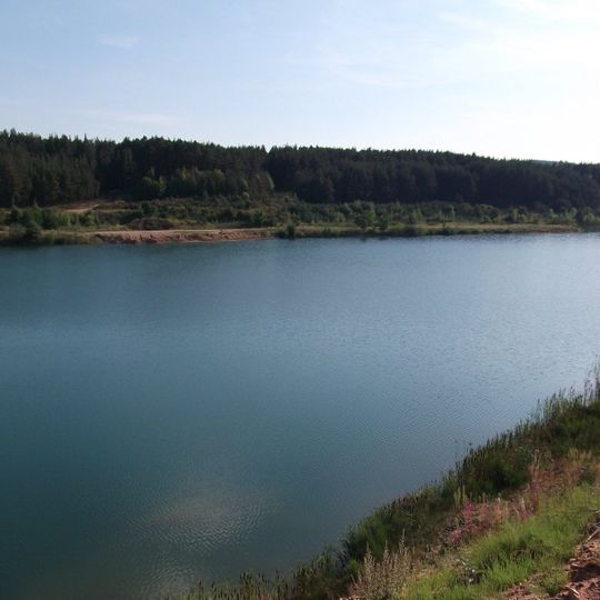 Baggerweiher zwischen Bechhofen und Gauchsdorf