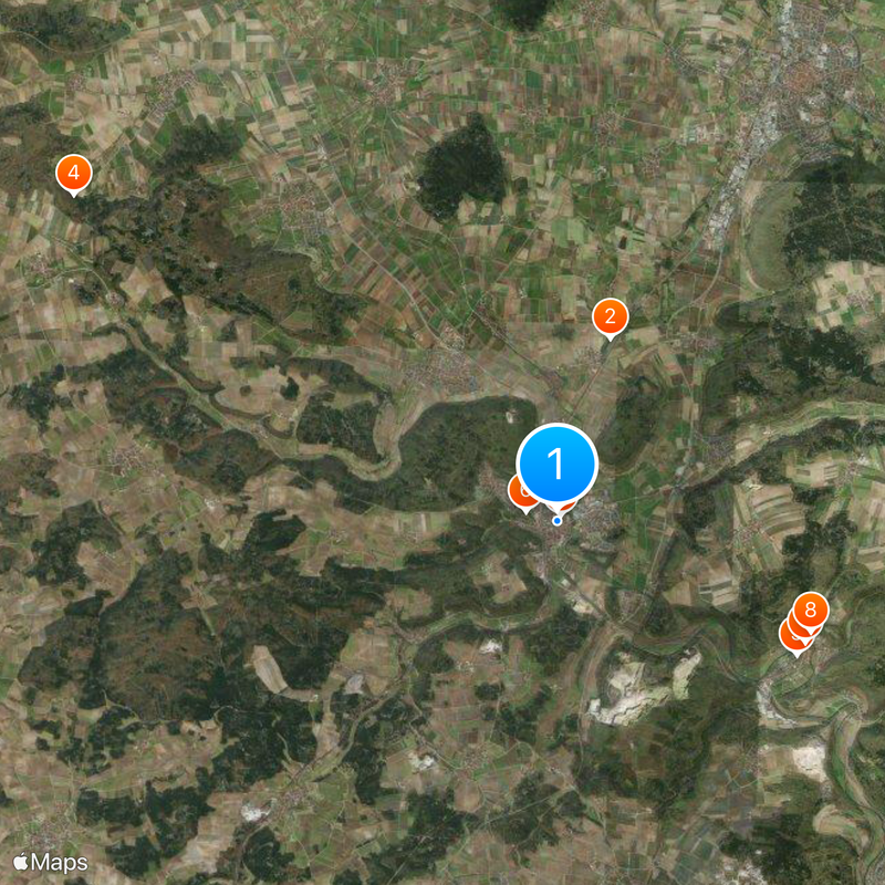 Тройхтлінген Map