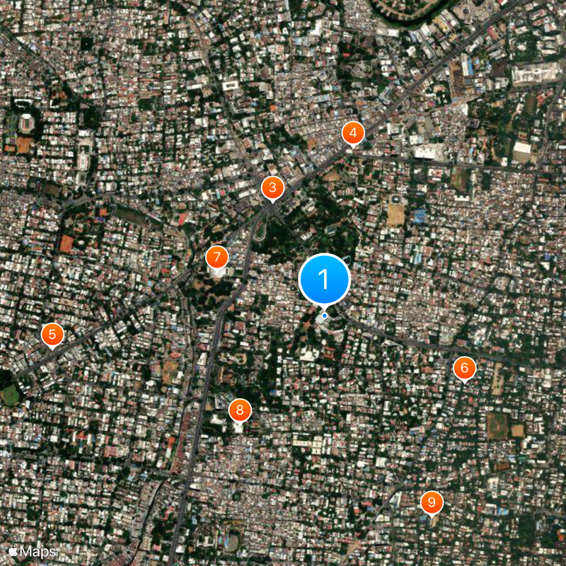 Stella Maris College Map