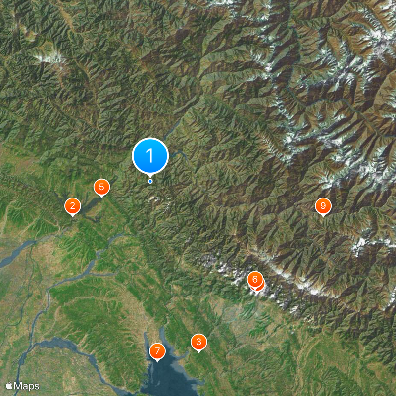 Dalhousie Map