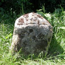 Milestone, Chippenham Road; 10m S Chippenham Rd gate for circuit