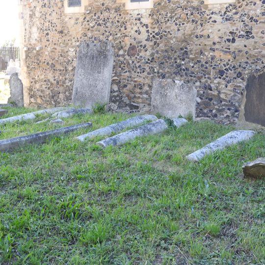 Group Of 12 Headstones South Of South Aisle Of All Saints Church