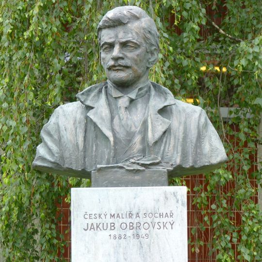 Bust of Jakub Obrovský