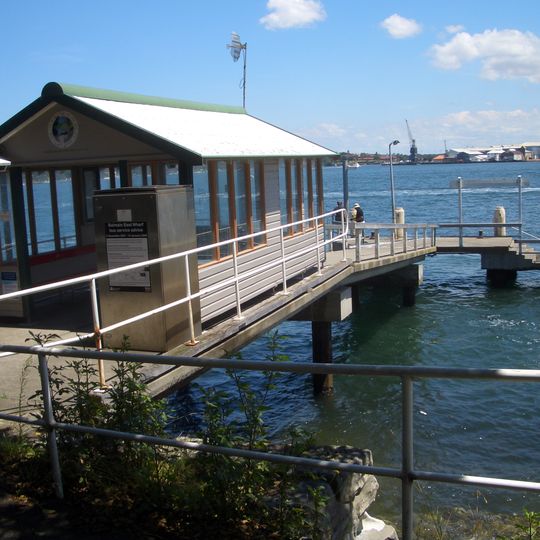 Greenwich ferry wharf