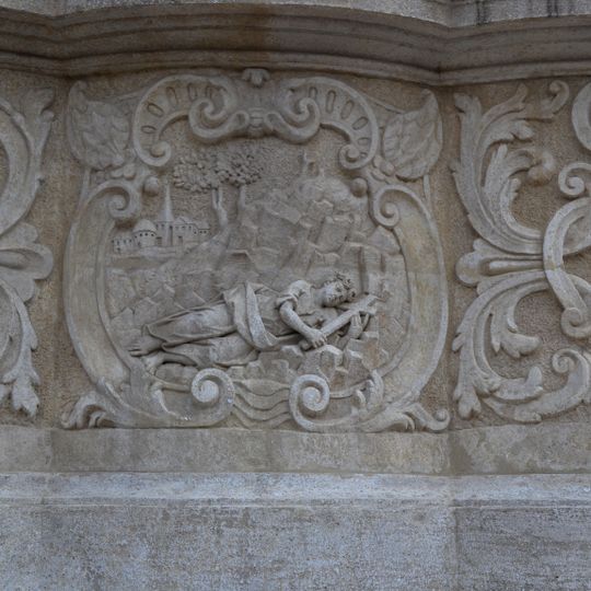 Morový stĺp, reliéf