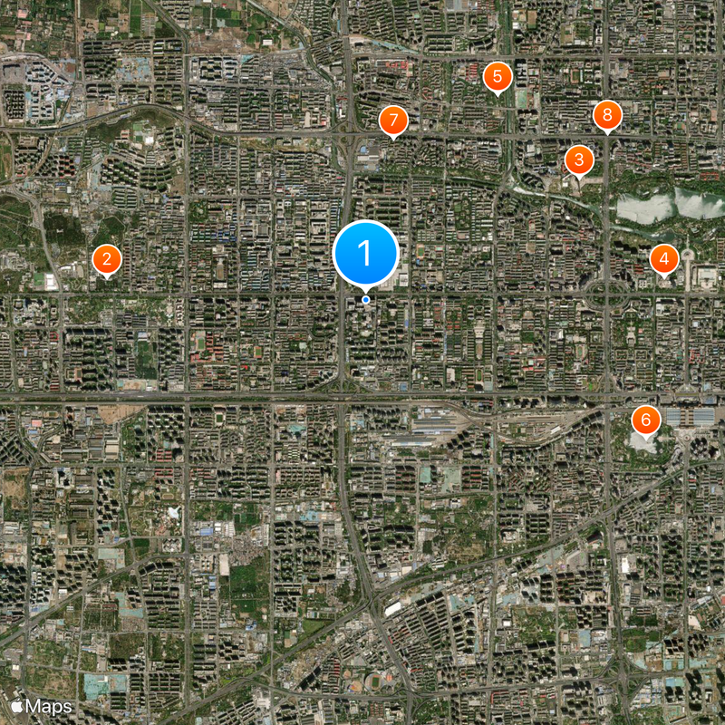 301 Military Hospital Map