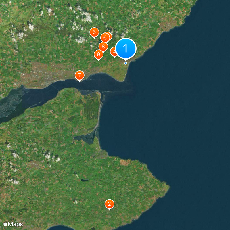 Carnoustie Golf Links Carte