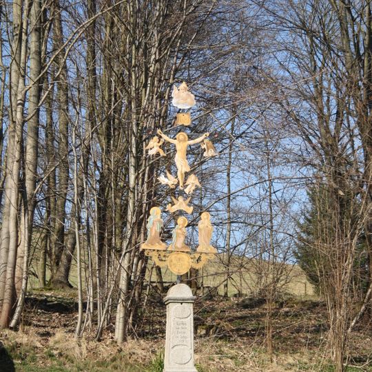 Kříž v Horní Poustevně