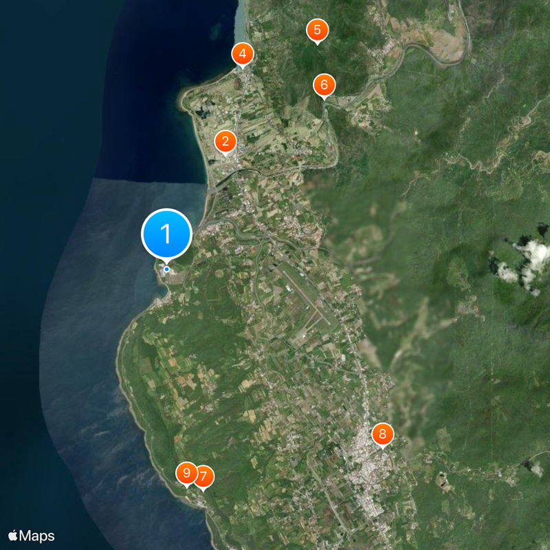 National Museum of Marine Biology and Aquarium Mappa