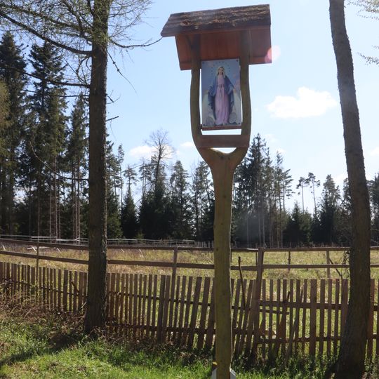 Svatý obrázek na křižovatce u Velkého Újezdu