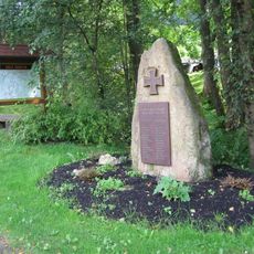 Pomník padlým v 1. sv. válce pod kaplí sv. Jana Nepomuckého v Klepáčově
