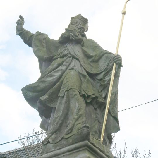 Statue of Saint Adalbert in Benešov nad Ploučnicí