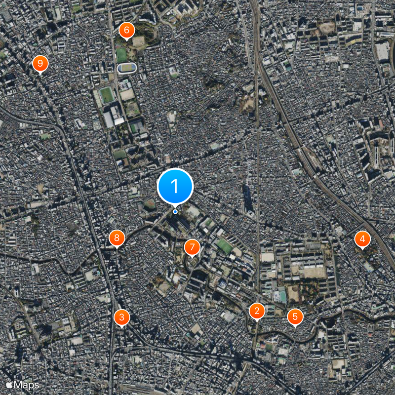 Teikyo University Map