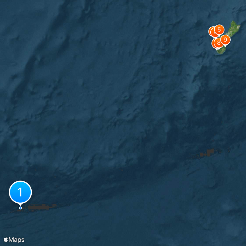 Mariana Trench Map