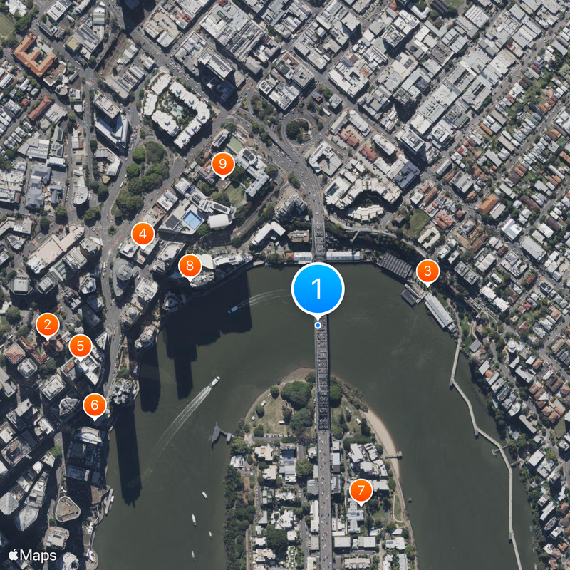 Story Bridge Mappa
