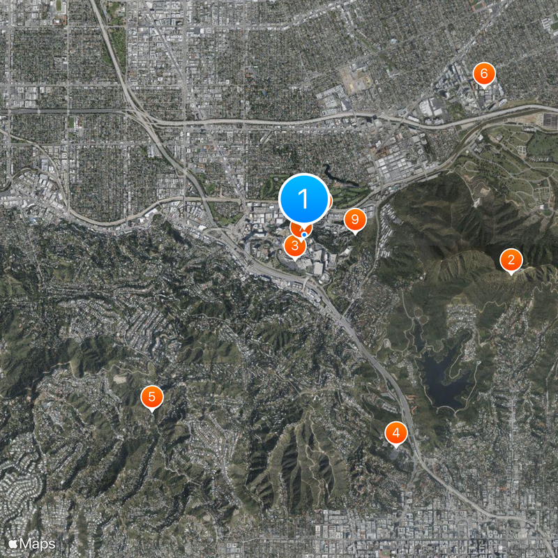 Universal City Carte