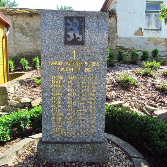 Památník obětem světových válek v Krhově