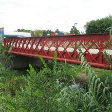 Pont de ferro de la riera d'Aubí