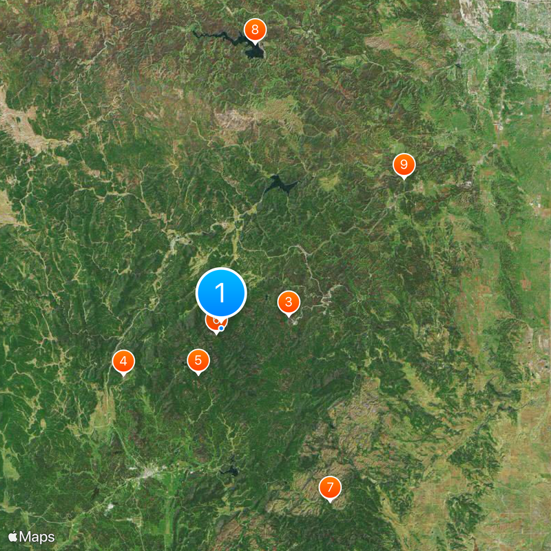 Black Hills Map
