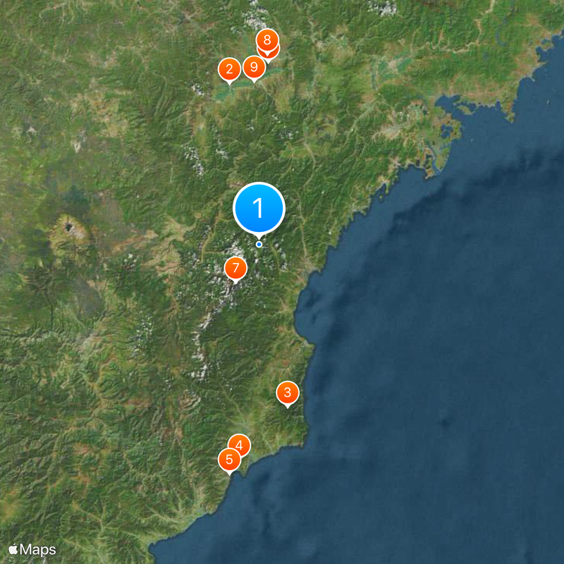 North Hamgyong Province Map