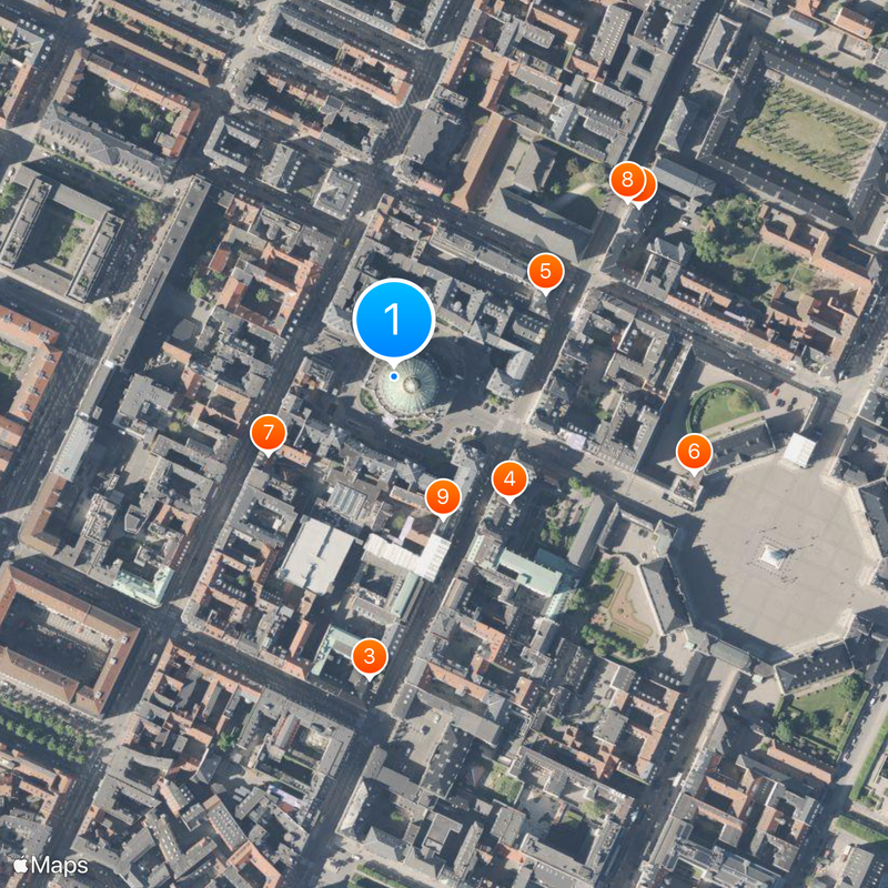 Frederik's Church Map