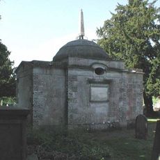 Mausoleum Of Thomas Nash In Churchyard Of Saint Peter And Saint Paul To The South Of Porch