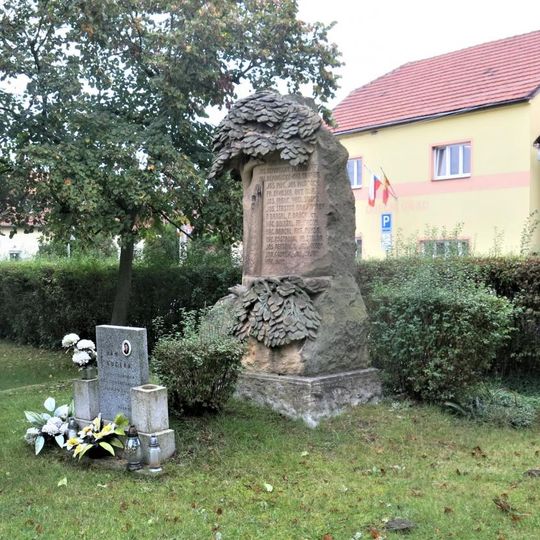 Pomník padlým v 1. světové válce v Tuhani