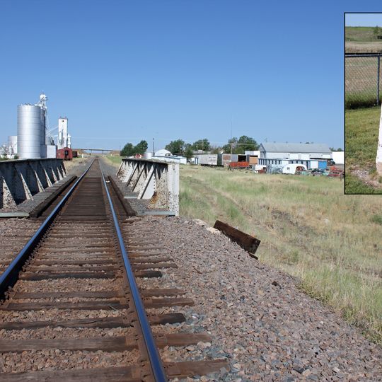 Comanche Crossing of the Kansas Pacific Railroad