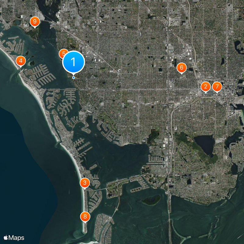 Admiral Farragut Academy Map