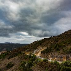 Road near Queenstown, Tasmania