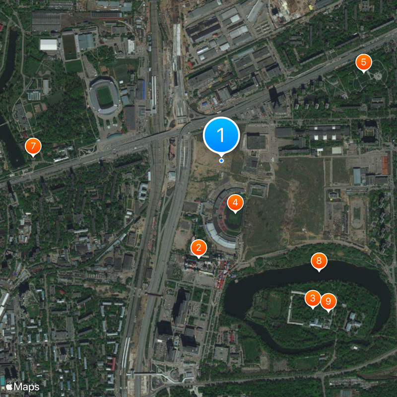 Cherkizovsky Market Map