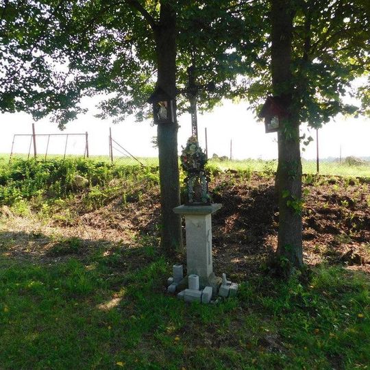 Kříž na severním okraji Dalkovic