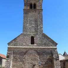 Vieux clocher roman de Saint-Martin-Belle-Roche