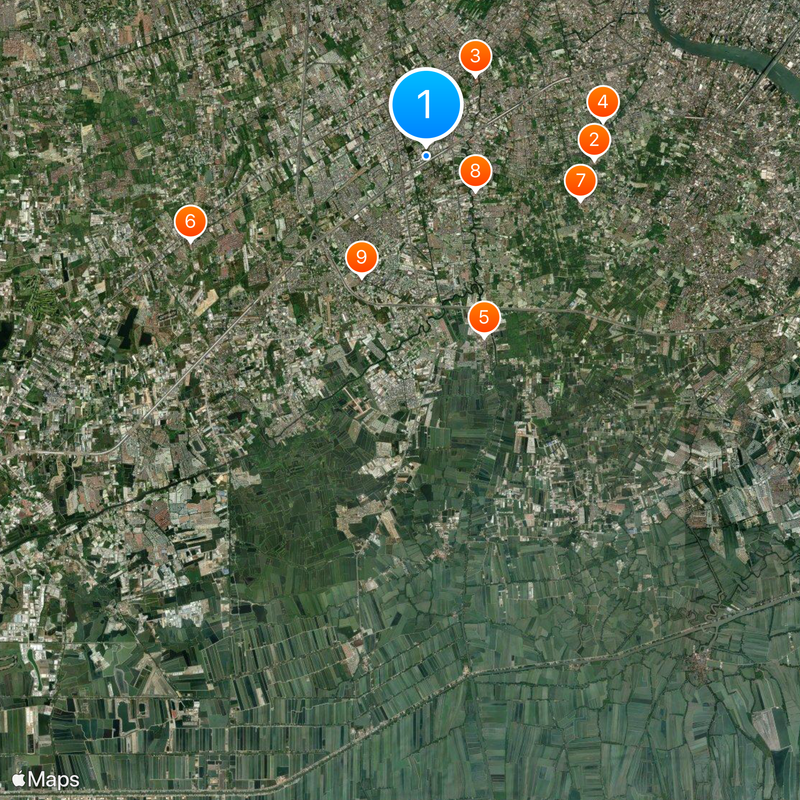 Bang Khun Thian Mappa