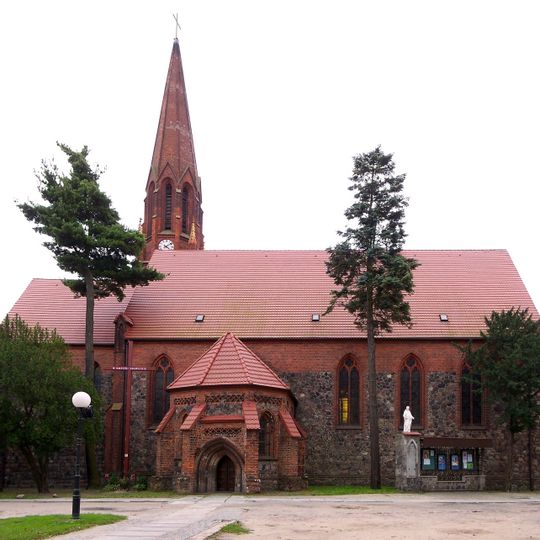 Sacred Heart church in Rzepin