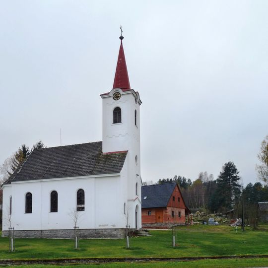 Holy Guardian Angels Church in Nový Vojířov