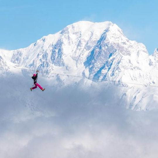 Zipline La Plagne START