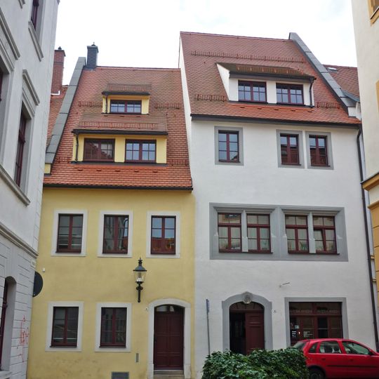 Giebelwände, Konsolen und Keller Moritzstraße 8