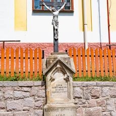 Kříž v Hrochově Týnci v Podborské ulici