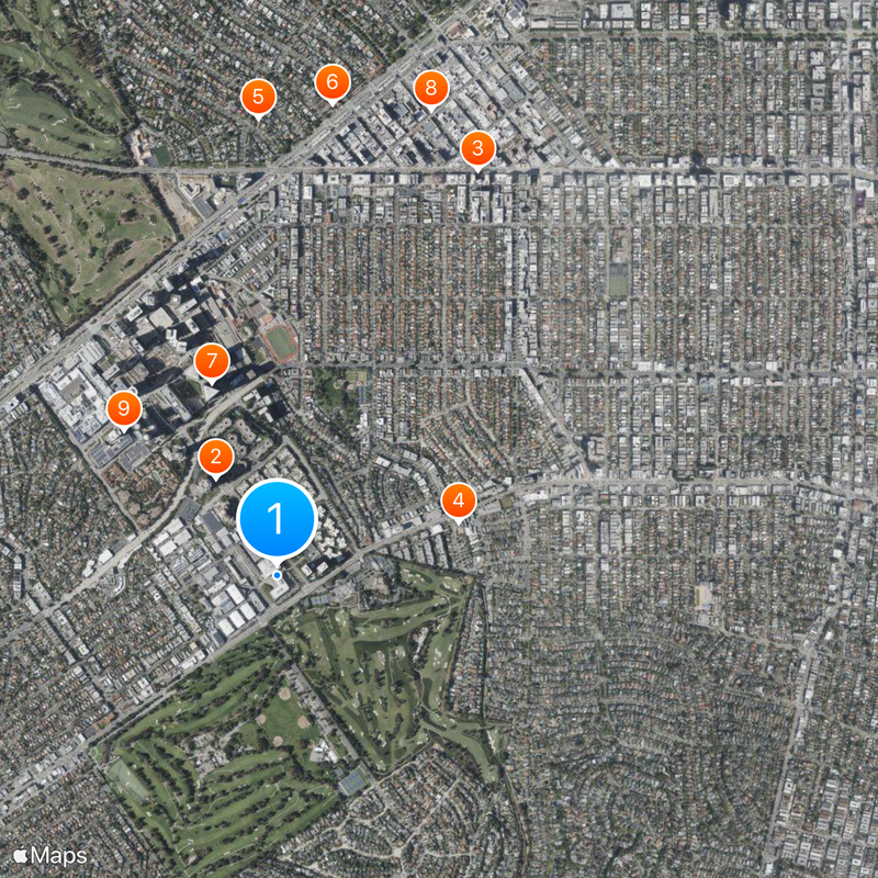 20th Century Studios Map